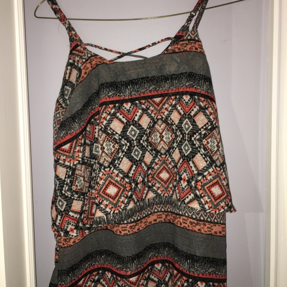 Patterned tank top
